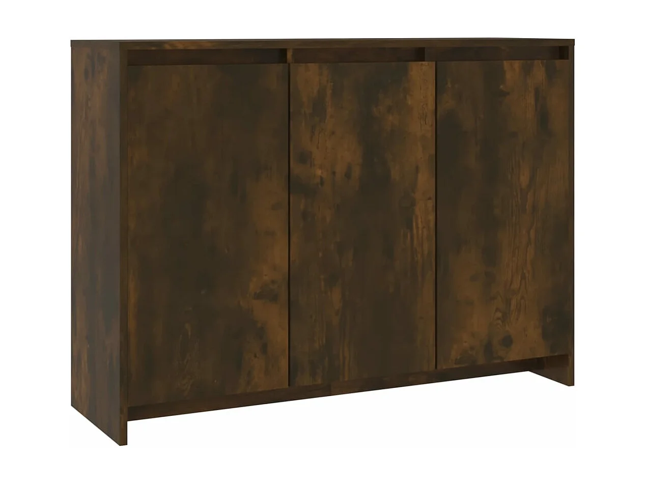 Buffet Chêne fumé 102x33x75 cm Aggloméré