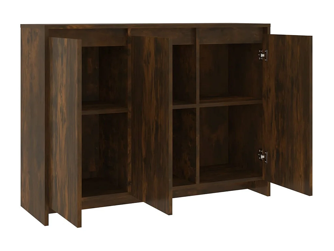 Buffet Chêne fumé 102x33x75 cm Aggloméré