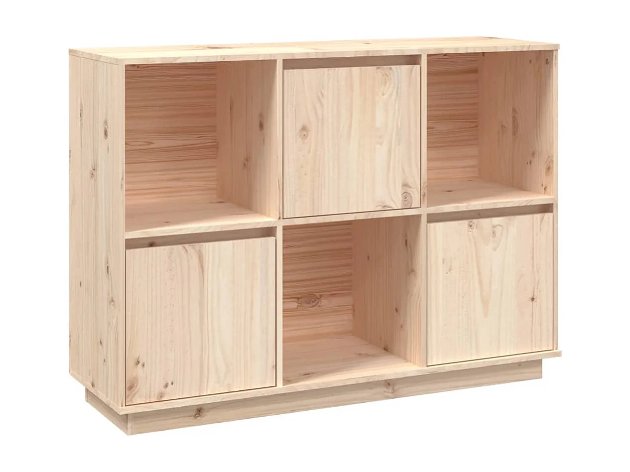 Buffet 110,5x35x80 cm Bois massif de pin