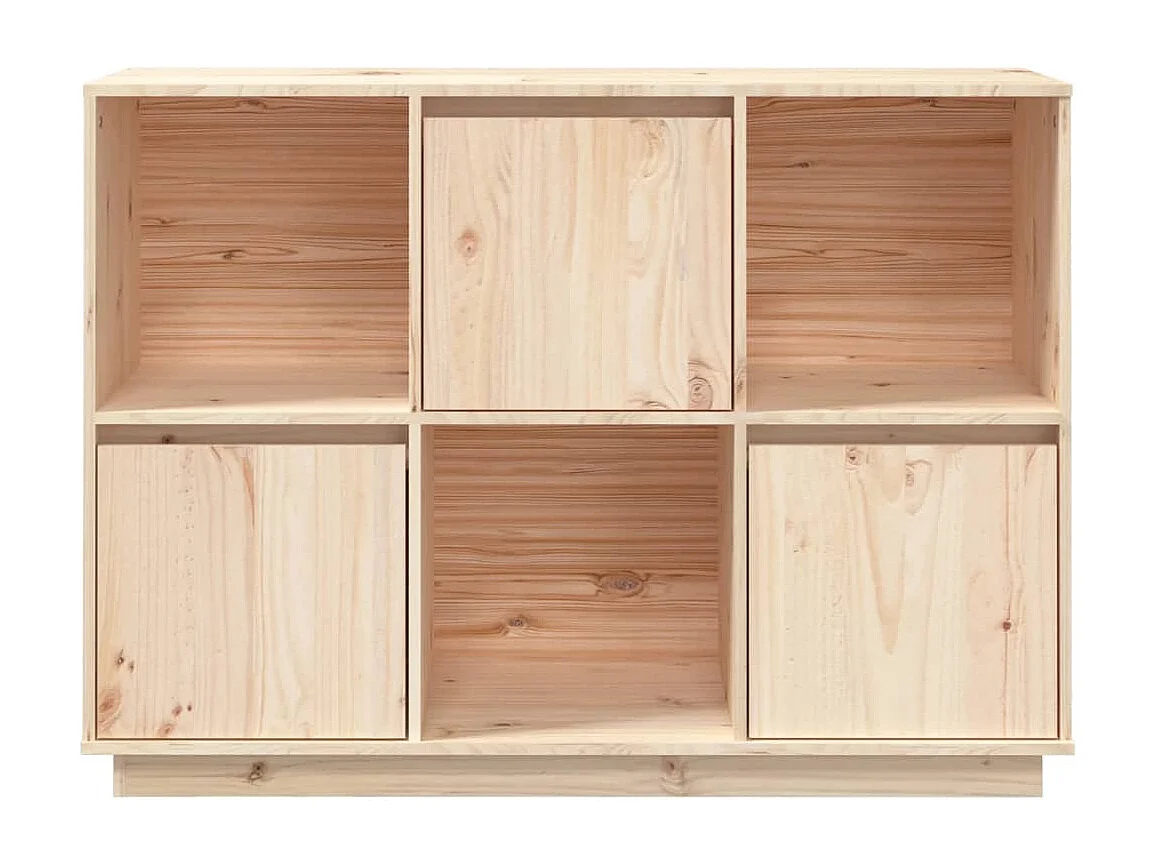 Buffet 110,5x35x80 cm Bois massif de pin