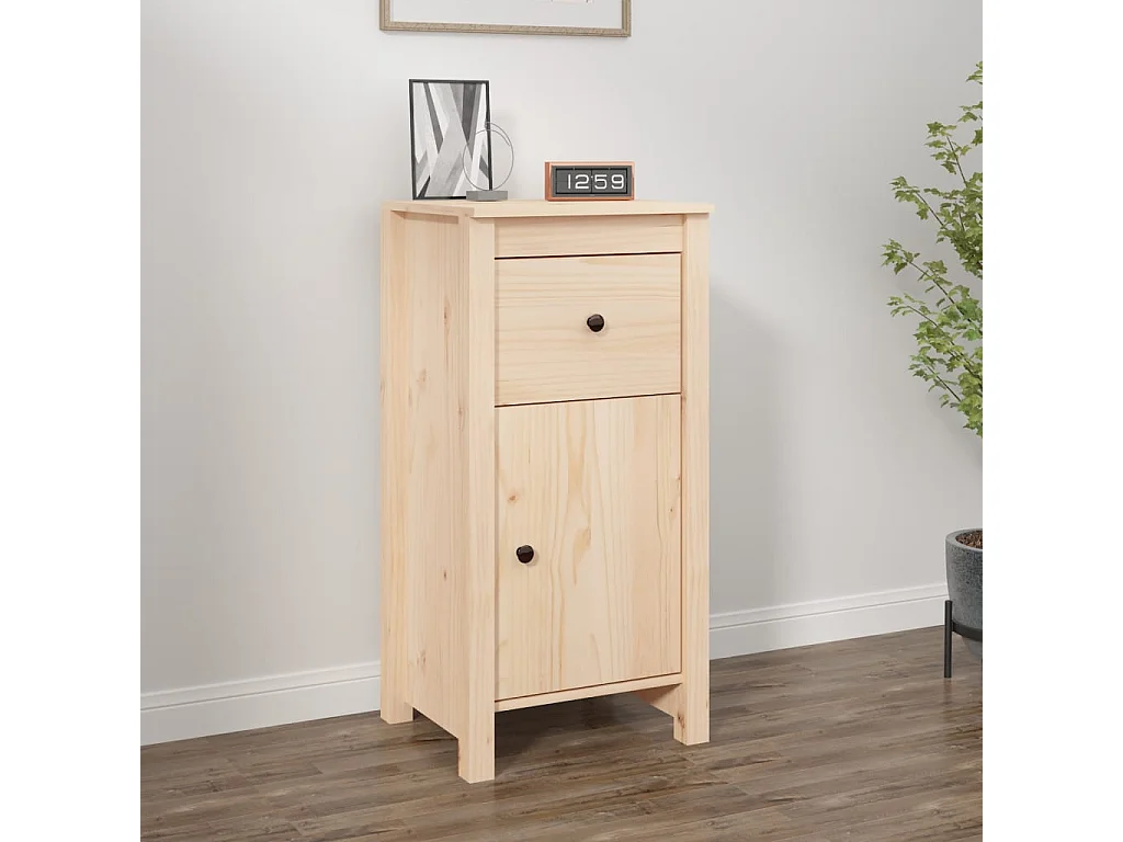 Buffet 40x35x80 cm Bois massif de pin