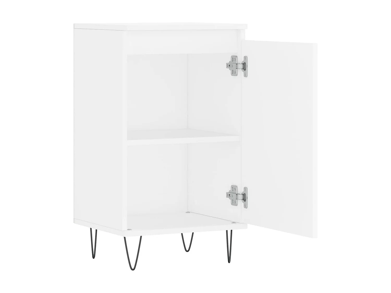 Buffets 2 pièces blanc 40x35x70 cm bois d’ingénierie