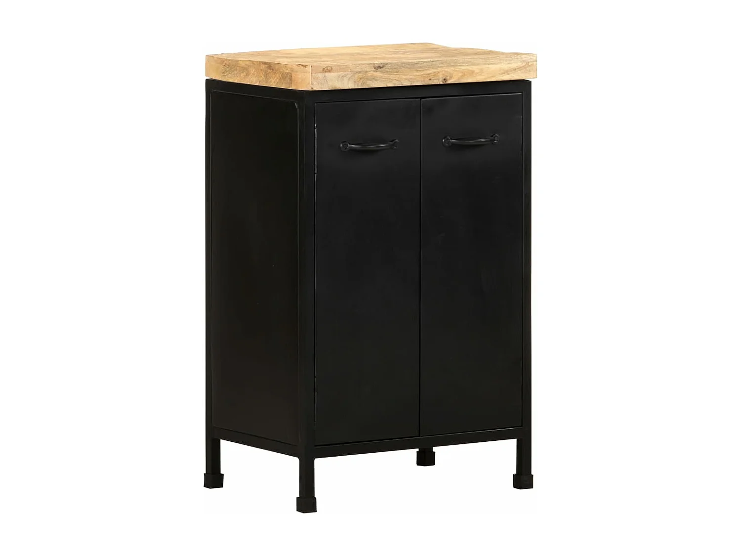 Buffet 47x35x76 cm Bois de manguier brut