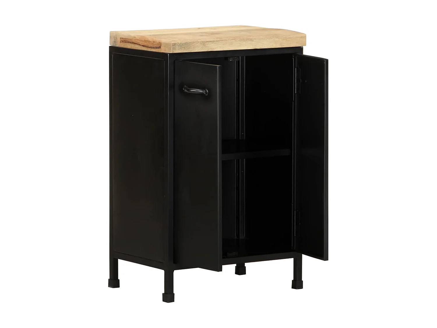 Buffet 47x35x76 cm Bois de manguier brut