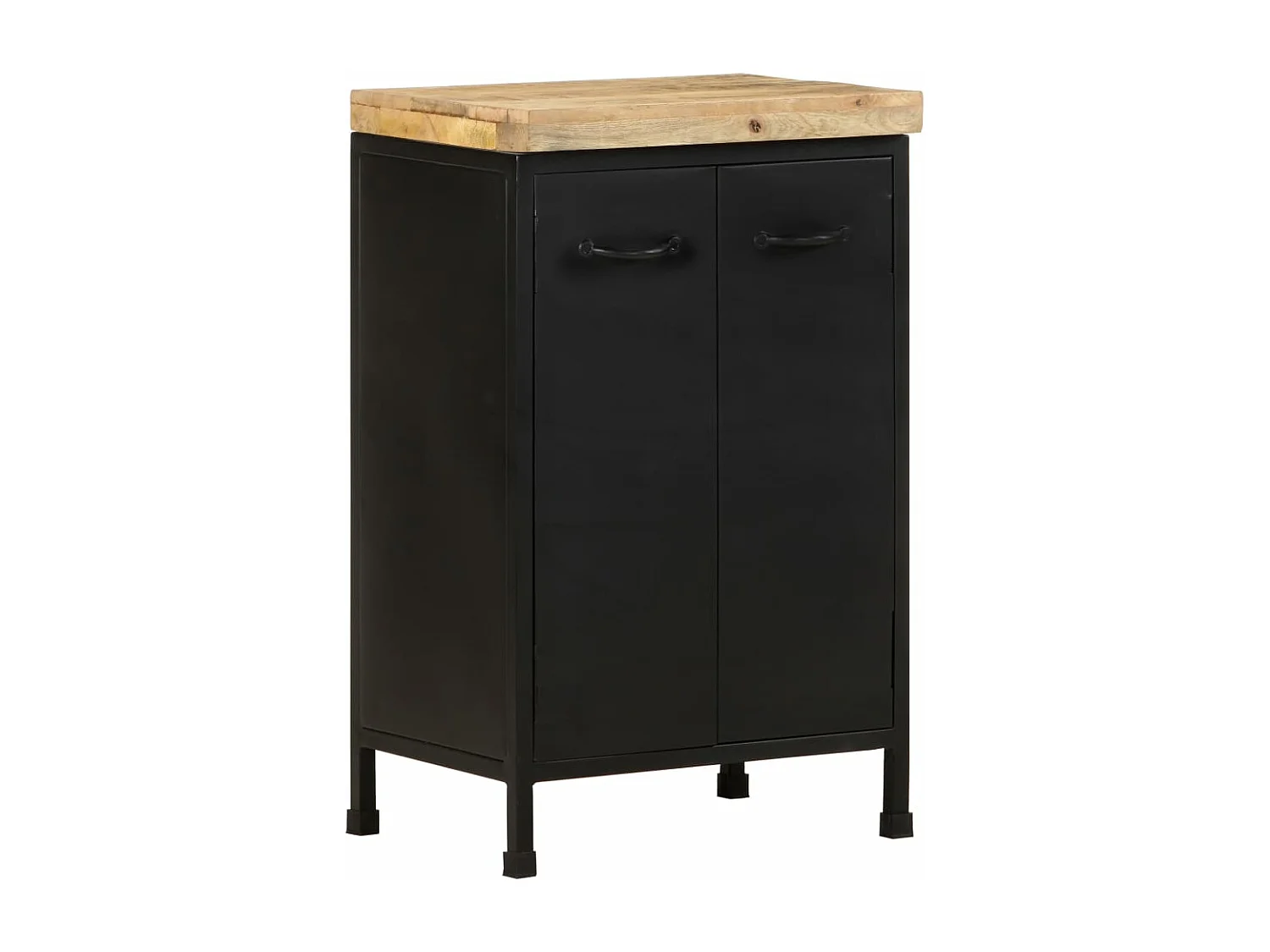 Buffet 47x35x76 cm Bois de manguier brut