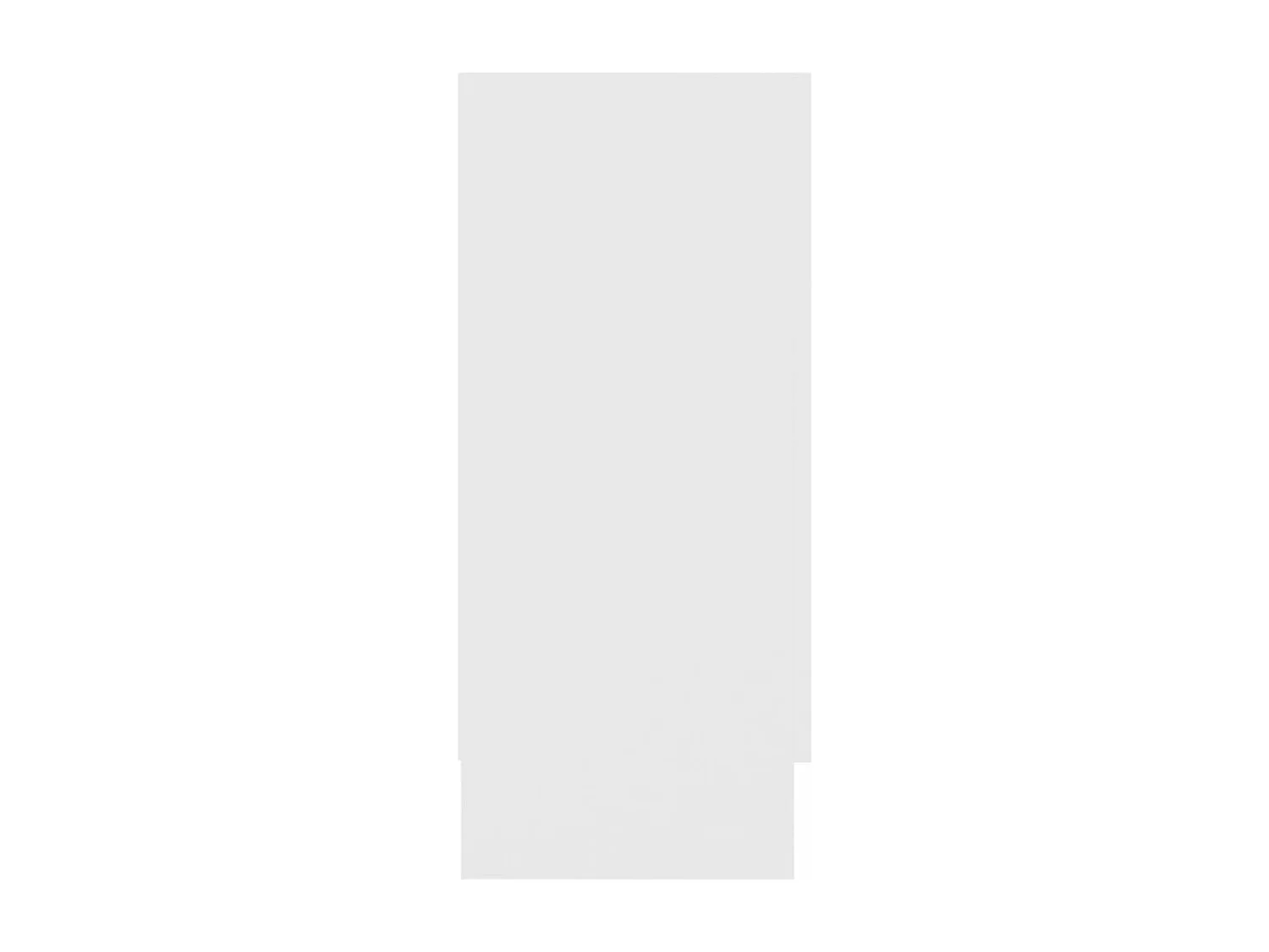 Armoire à vitrine Blanc 120x30,5x70 cm Aggloméré