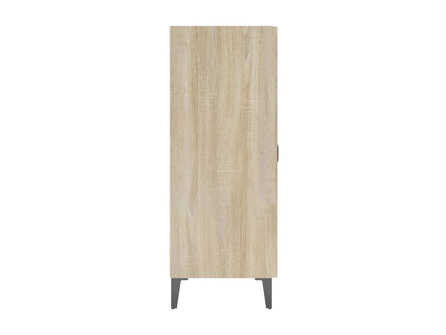 Buffet chêne sonoma 69,5x34x90 cm bois d'ingénierie