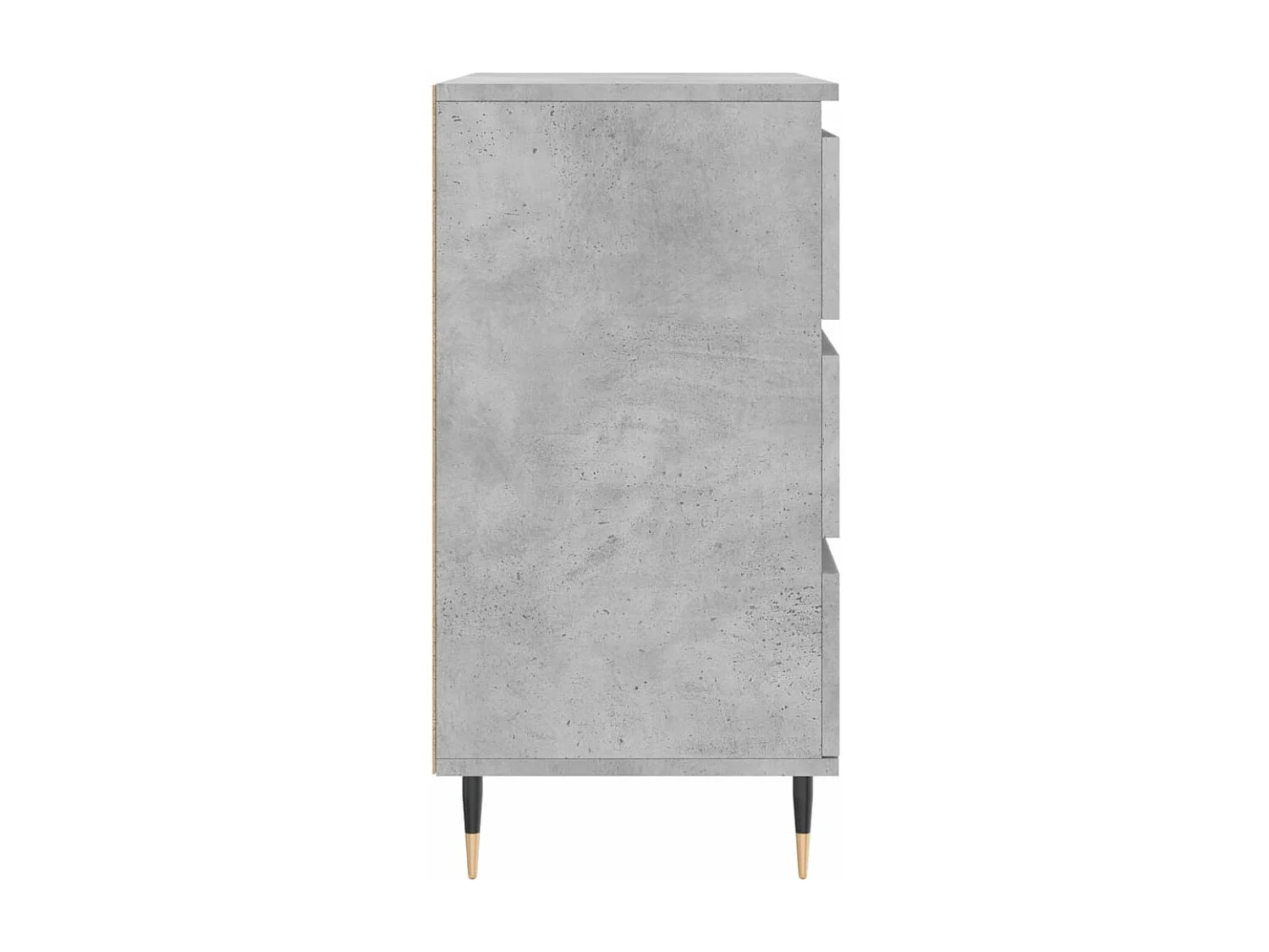 Buffet Gris béton 60x35x70 cm Bois d'ingénierie