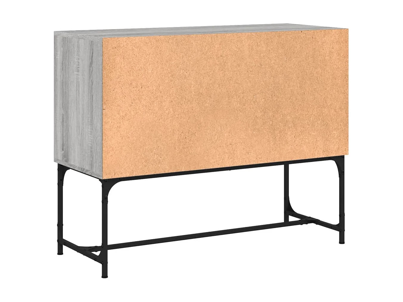 Buffet sonoma gris 100x40x79,5 cm bois d'ingénierie