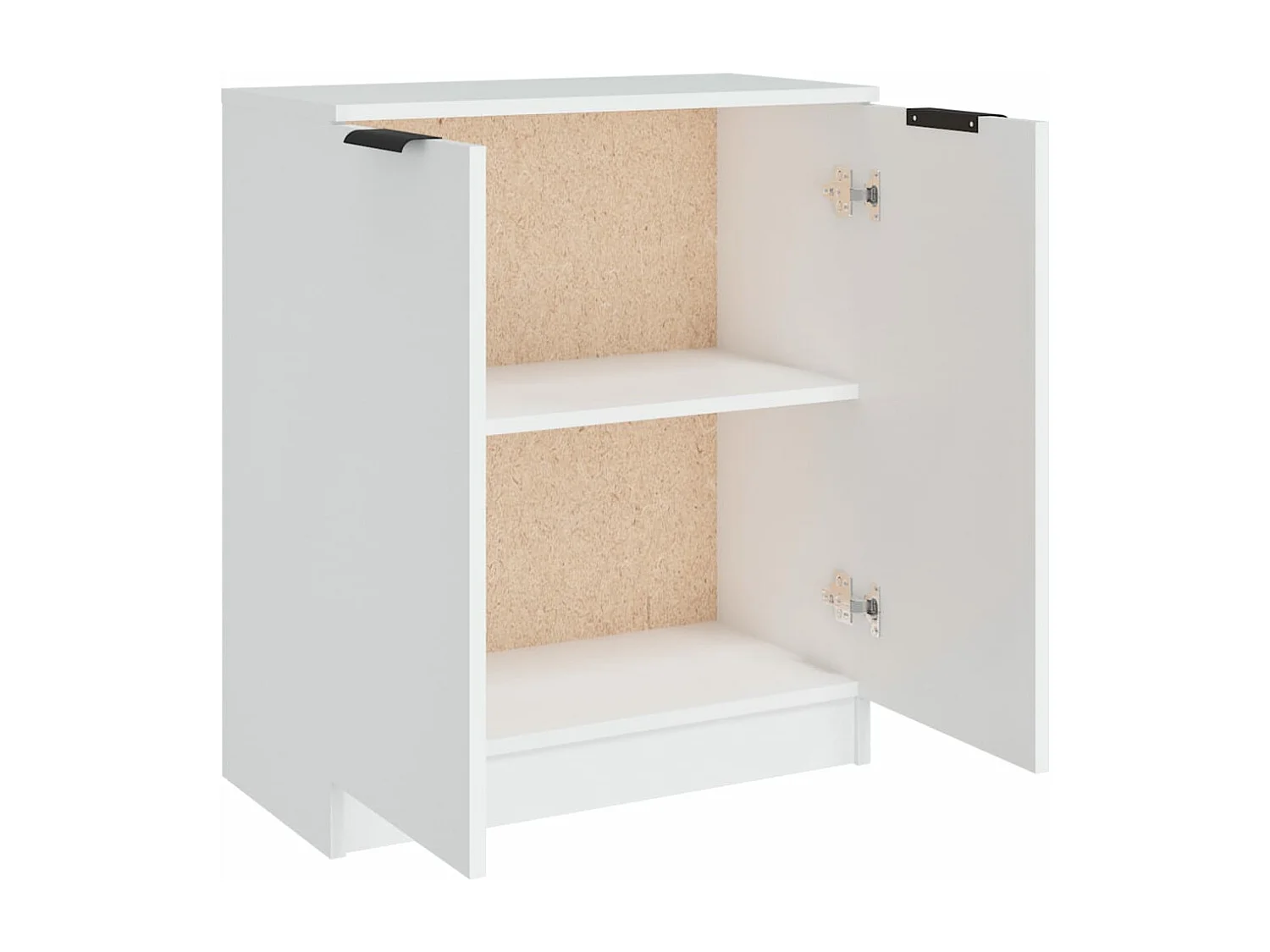 Buffet Blanc 60x30x70 cm Bois d'ingénierie