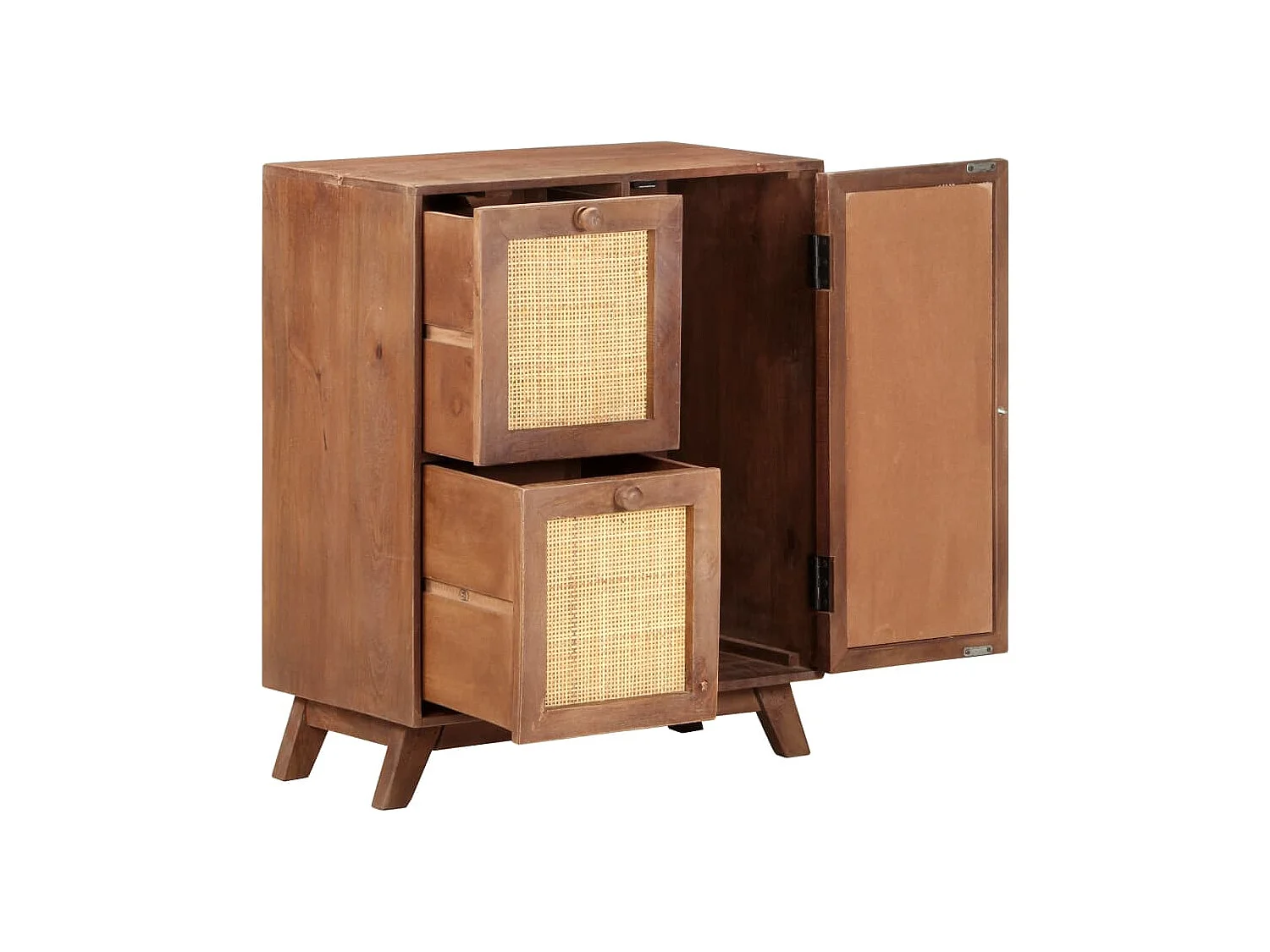 Buffet 60x35x75 cm Bois de manguier massif