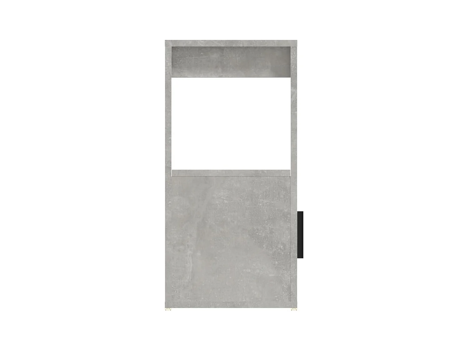 Aparador 80x30x60 cm derivados de madeira cinzento cimento