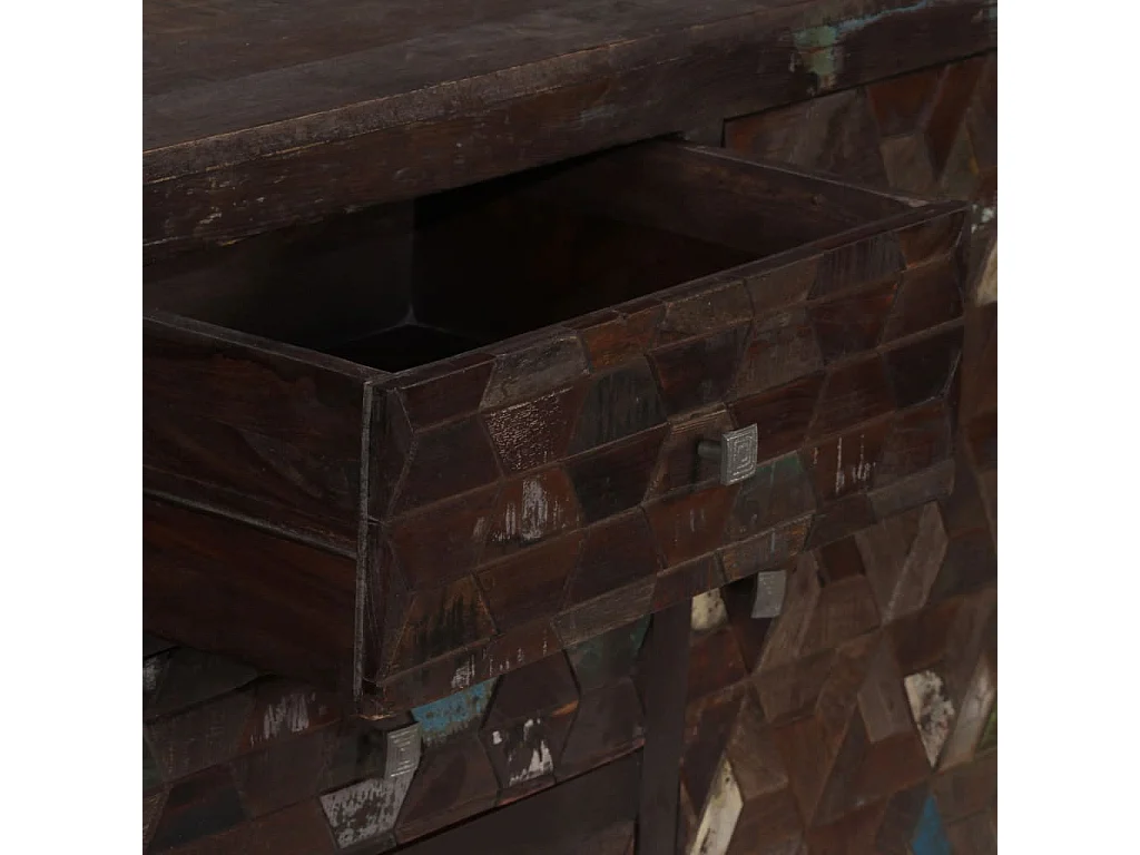 Buffet Bois de récupération solide 160 x 40 x 80 cm