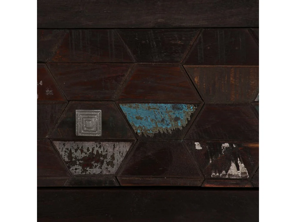 Buffet Bois de récupération solide 160 x 40 x 80 cm