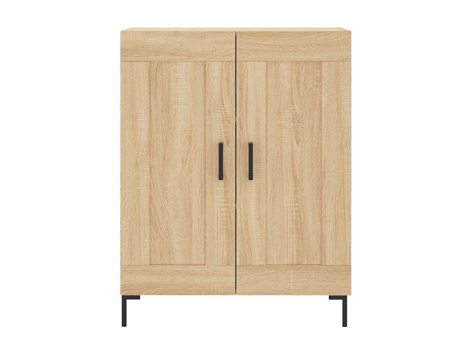 Buffet chêne sonoma 69,5x34x90 cm bois d'ingénierie