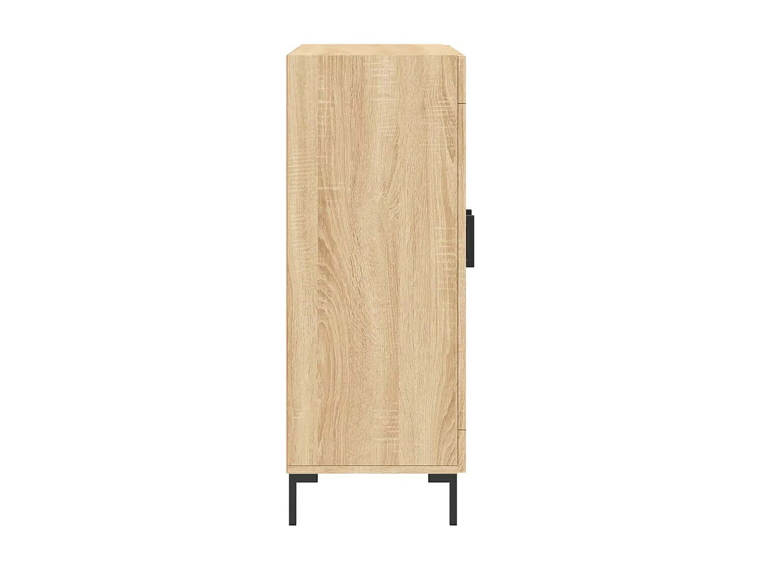 Buffet chêne sonoma 69,5x34x90 cm bois d'ingénierie