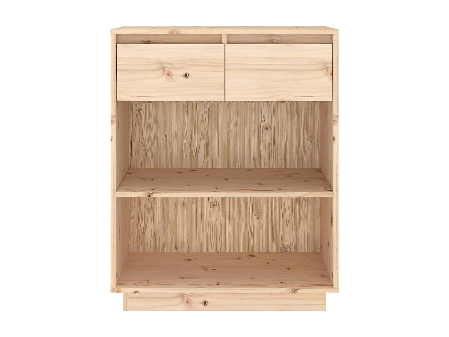 Armoire console 60x34x75 cm Bois de pin solide