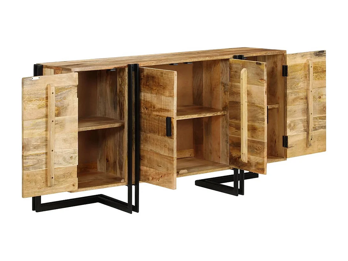 Buffet Bois de manguier massif 150 x 40 x 80 cm