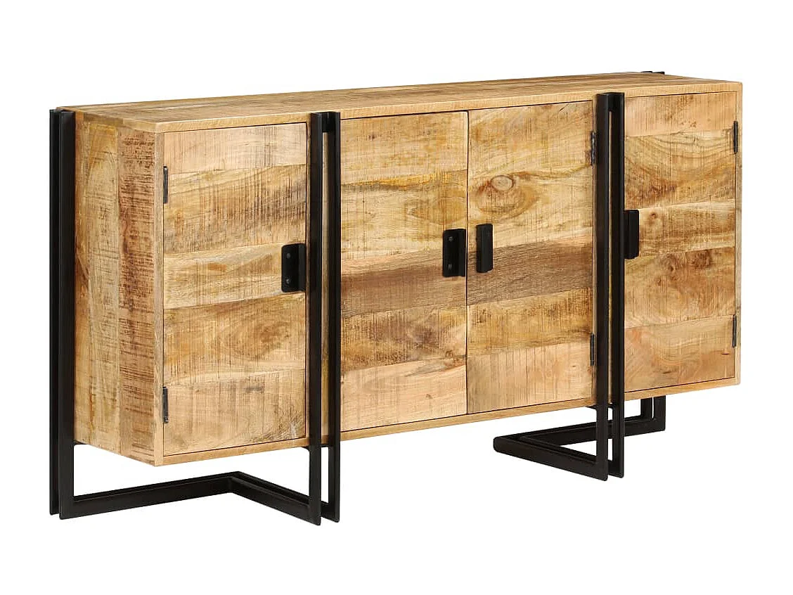 Buffet Bois de manguier massif 150 x 40 x 80 cm