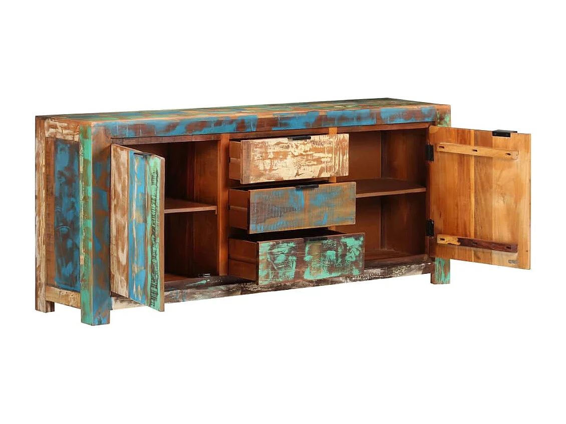 Buffet 175x40x75 cm Bois de récupération massif