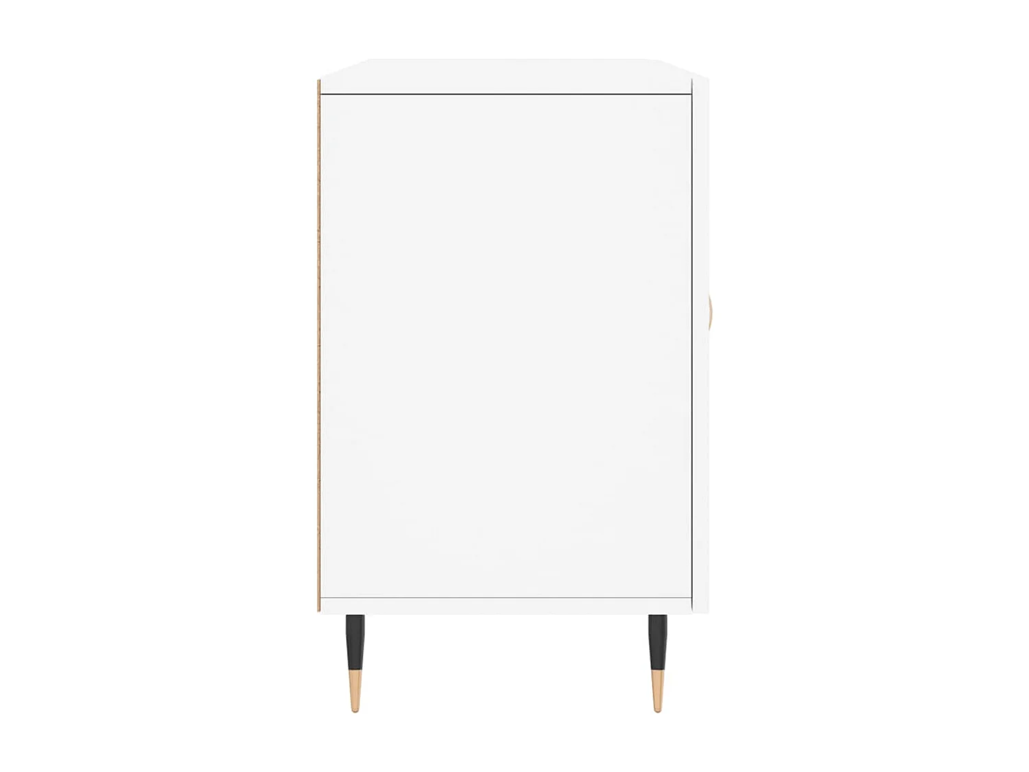 Buffet blanc 100x36x60 cm bois d'ingénierie