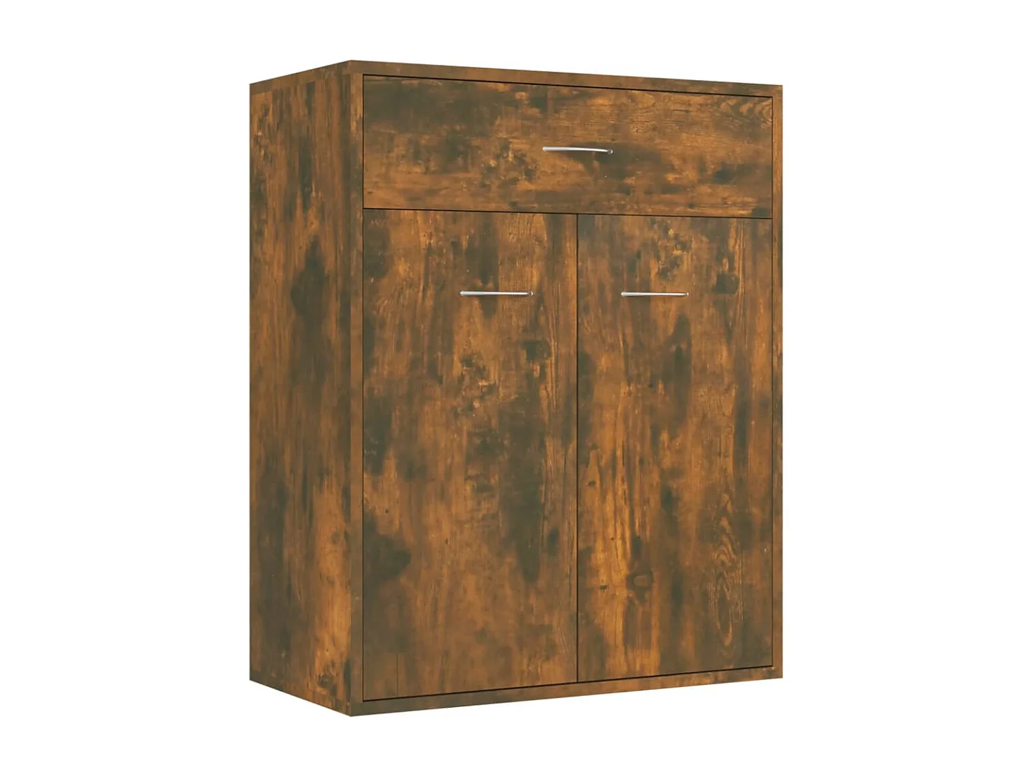 Buffet Chêne fumé 60x30x75 cm Bois d'ingénierie