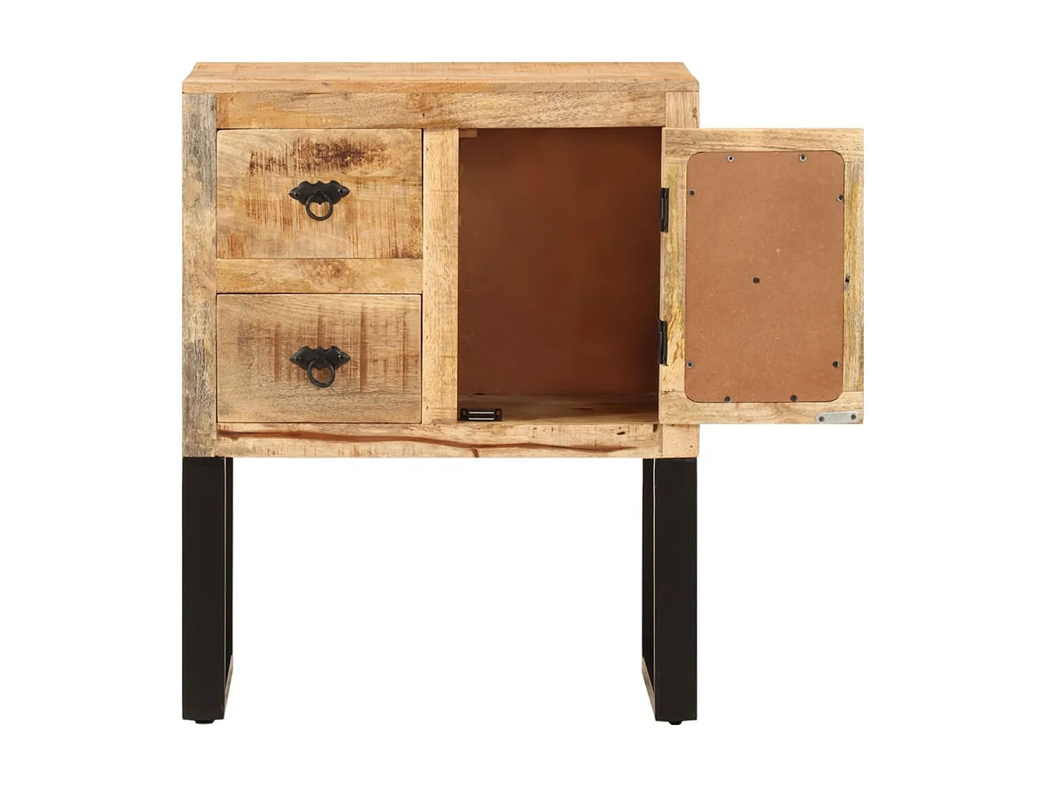 Dressoir 60x30x76 cm massief mangohout