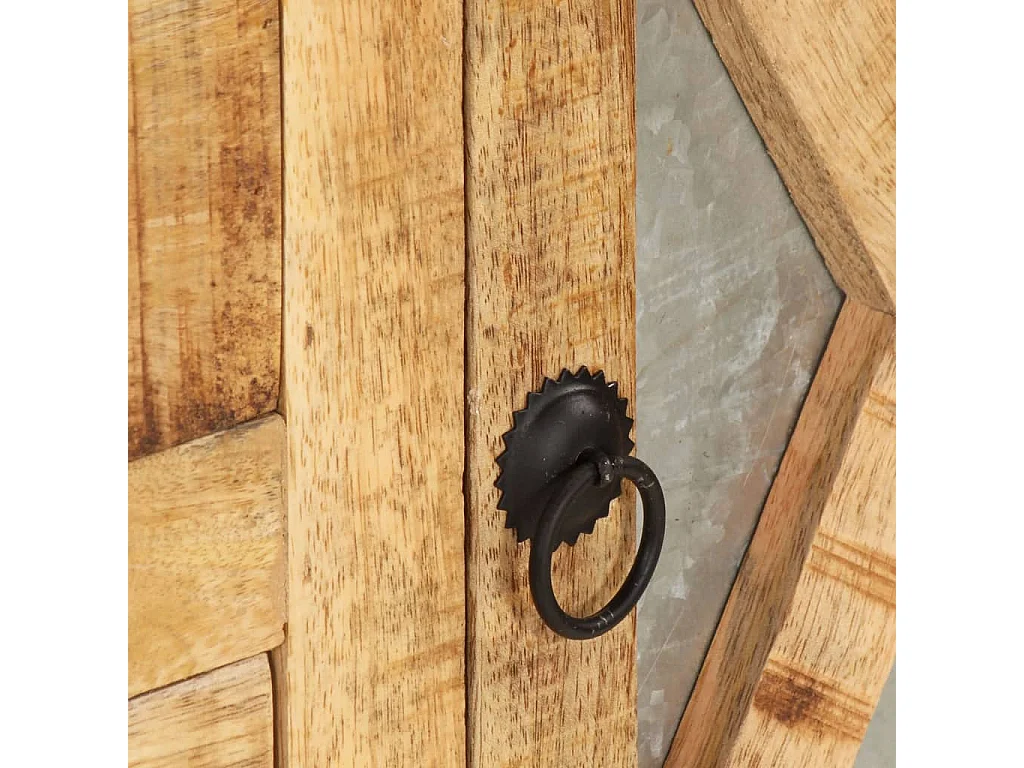 Dressoir 60x30x76 cm massief mangohout