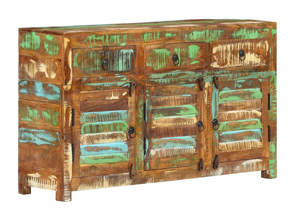 Buffet 110x30x65 cm Bois massif de récupération