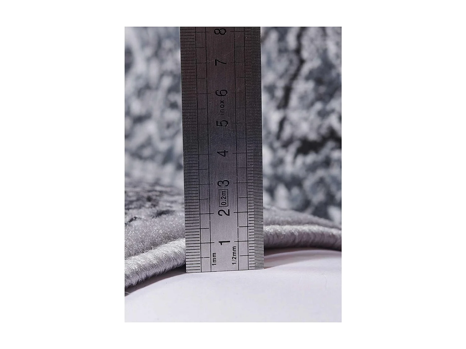 Tappeto orientale 160x230 rettangolo nero intrecciato motivo etnico AF VINTOR