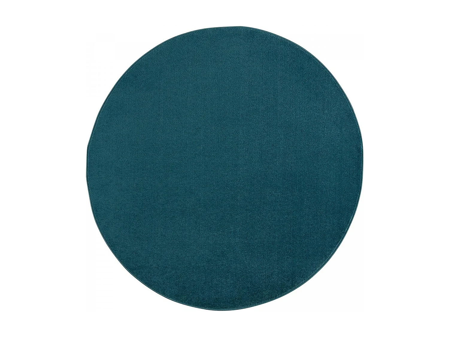 tapis salle à manger 200x290 tissé bleu foncé rectangle motif uni NOSSA