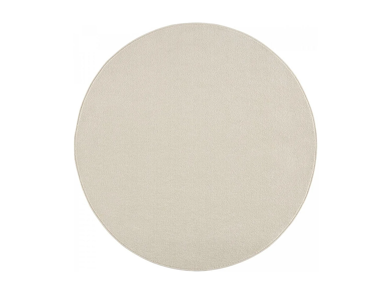 tapis couloir 80x200 tissé crème rectangle motif uni NOSSA