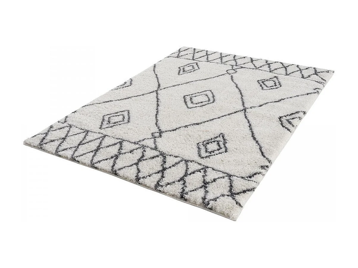 Tappeto berbero 200x280 tessuto modello etnico DOUX 2 crema