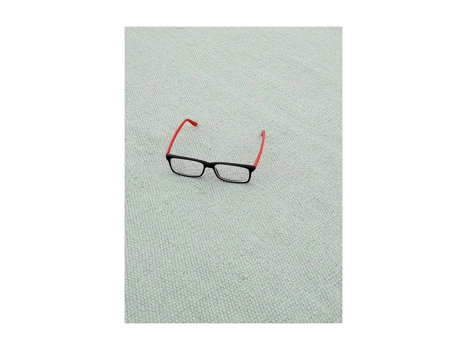 Tapis kilim 80x150 rectangle fait main en laine vert motif uni LYN12 BAYA IBAY