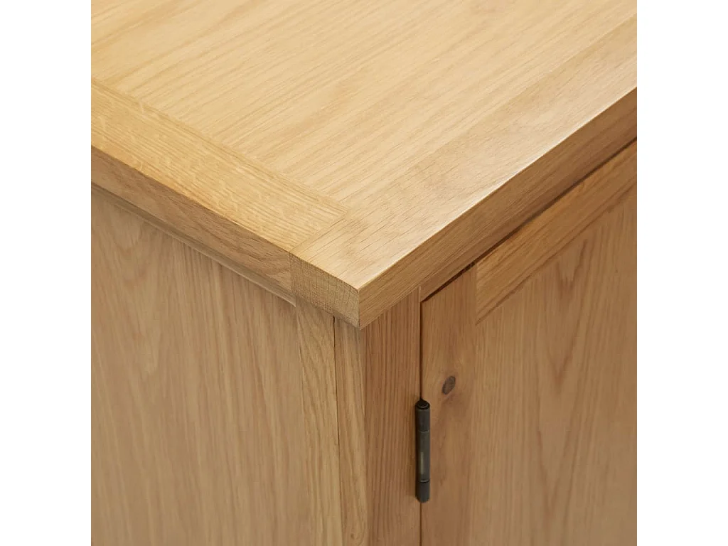 Armoire 45x32x85 cm Bois de chêne massif