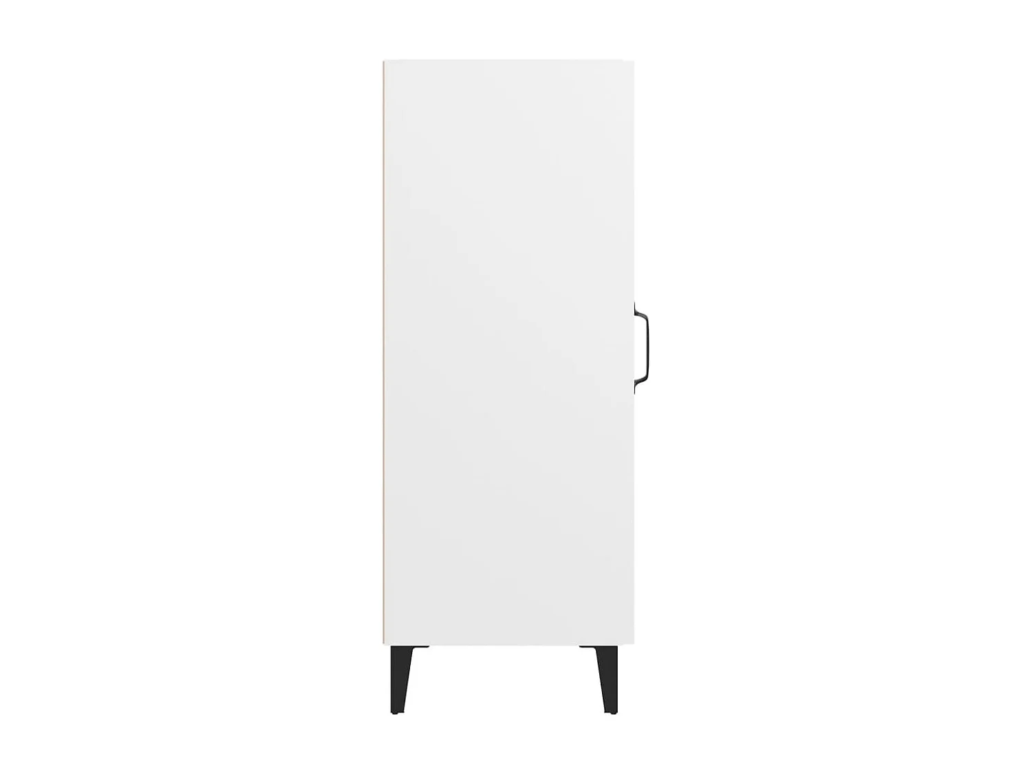 Buffet Blanc 34,5x34x90 cm Bois d'ingénierie