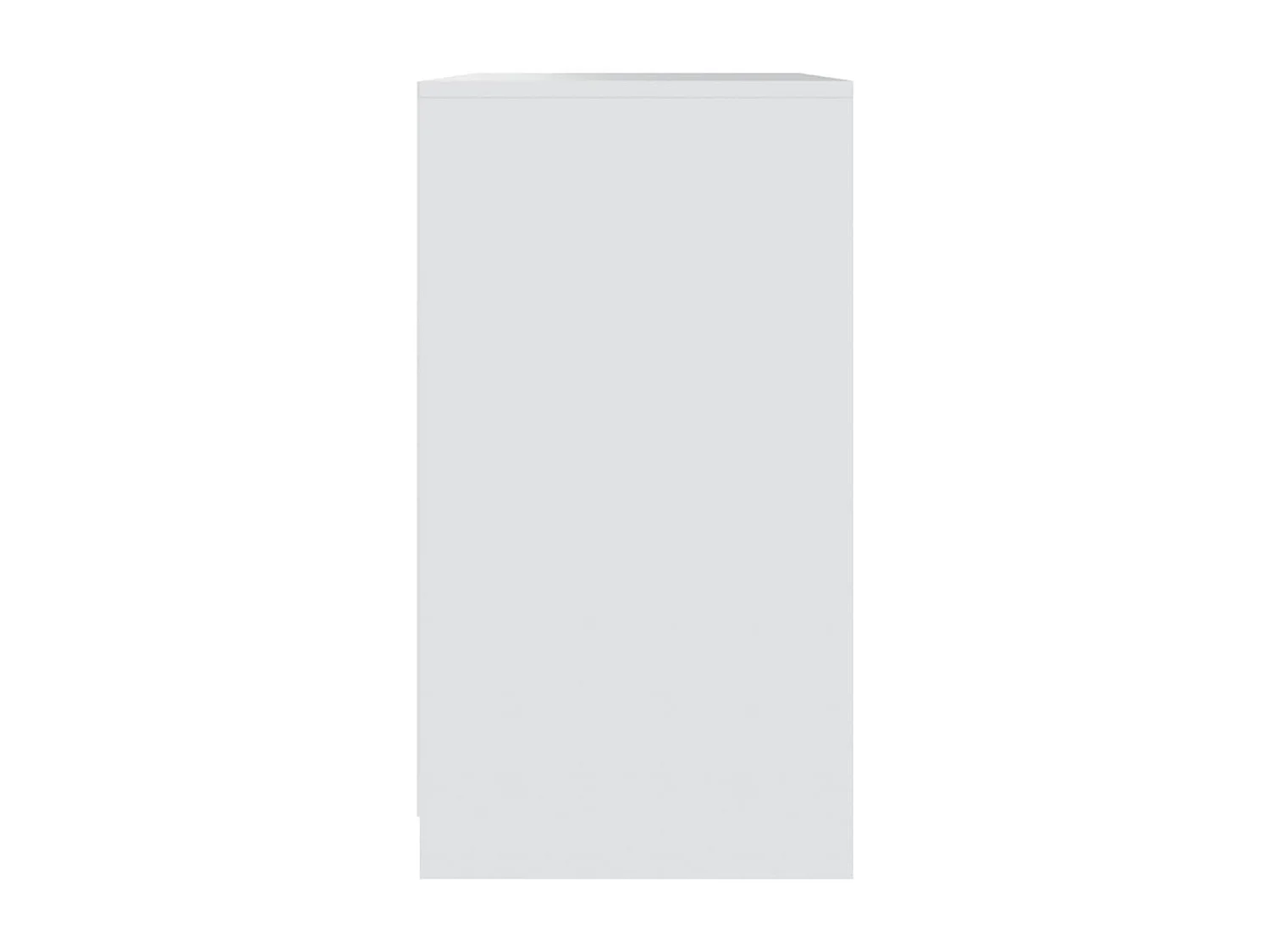 Buffet Blanc 70x40,5x75 cm Aggloméré