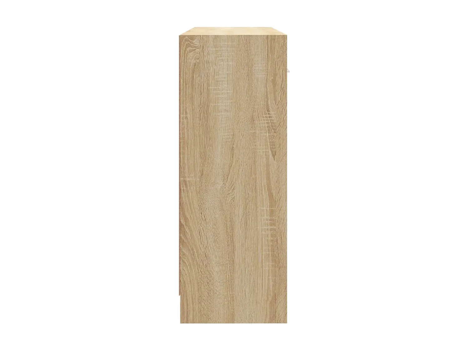 Buffet chêne sonoma 91x28x75 cm bois d'ingénierie