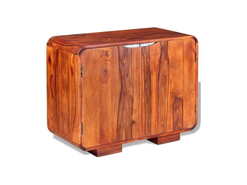 Aparador em madeira de sheesham maciça 75x35x60 cm