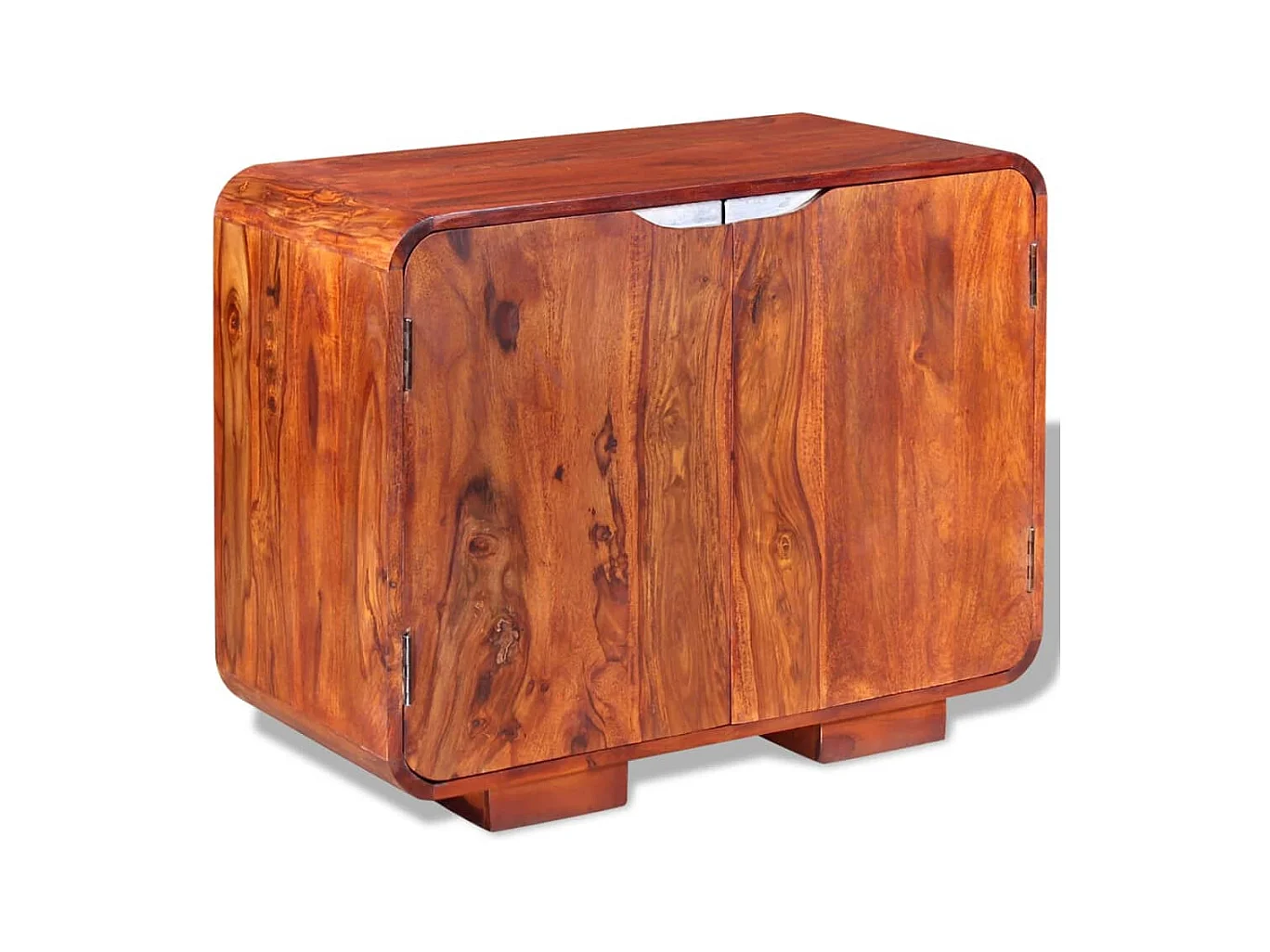 Aparador em madeira de sheesham maciça 75x35x60 cm