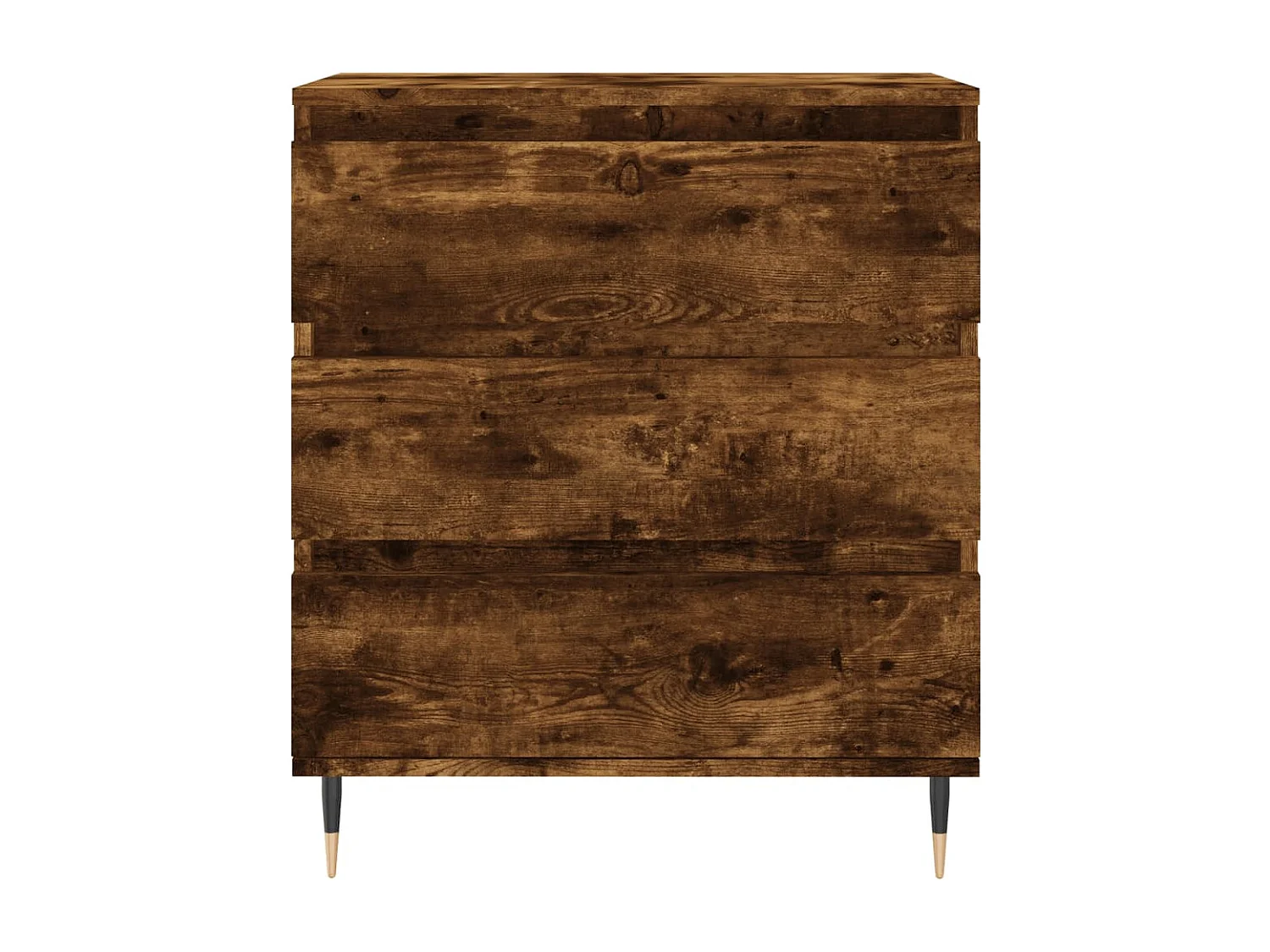 Buffet Chêne fumé 60x35x70 cm Bois d'ingénierie