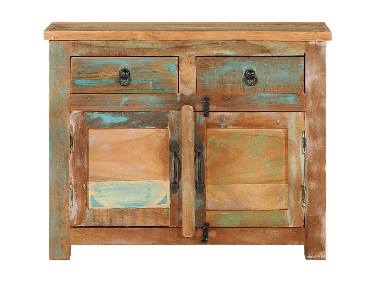 Buffet 68x35x55 cm bois massif de récupération