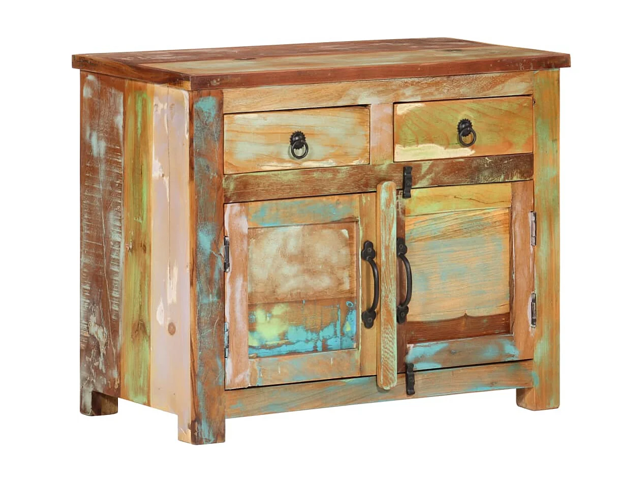 Buffet 68x35x55 cm bois massif de récupération