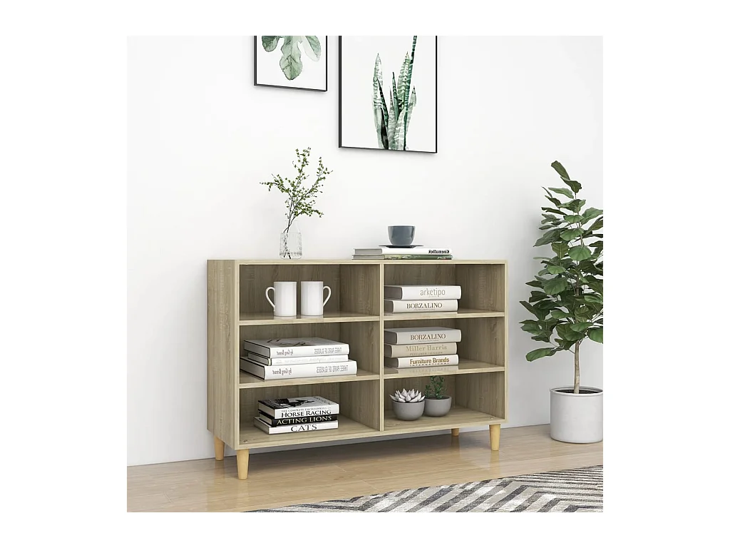 Buffet Chêne sonoma 103,5x35x70 cm Aggloméré