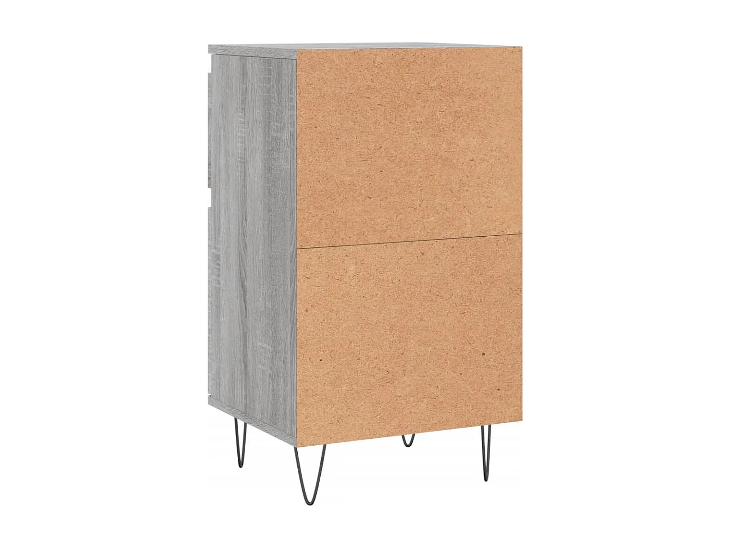 Buffet sonoma gris 40x35x70 cm bois d'ingénierie