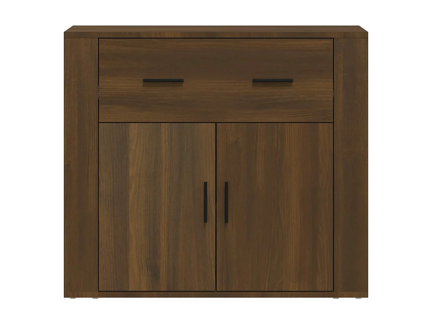 Buffet Chêne marron 80x33x70 cm Bois d'ingénierie