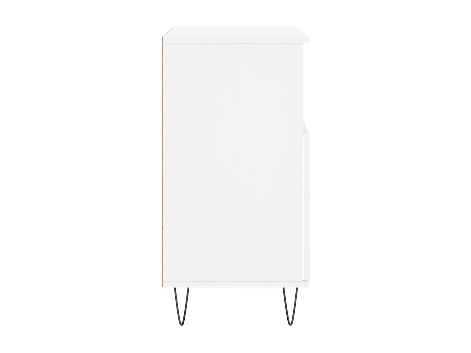 Buffet Blanc 60x35x70 cm Bois d'ingénierie