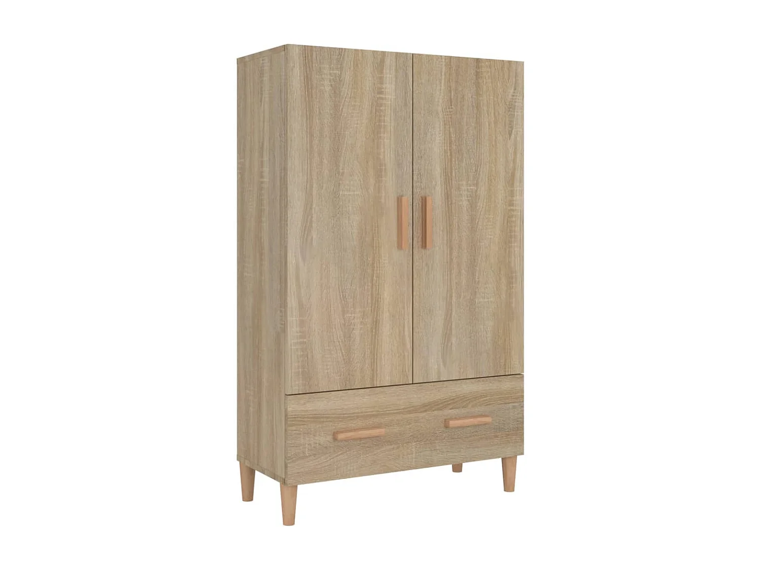 Buffet Chêne sonoma 70x31x115 cm Bois d'ingénierie
