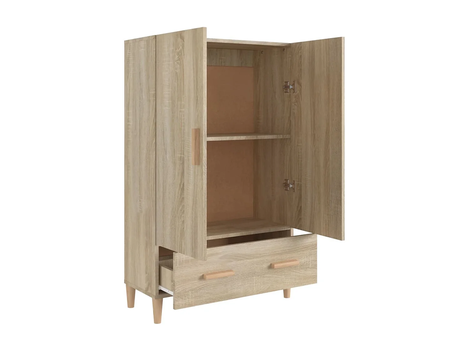 Buffet Chêne sonoma 70x31x115 cm Bois d'ingénierie