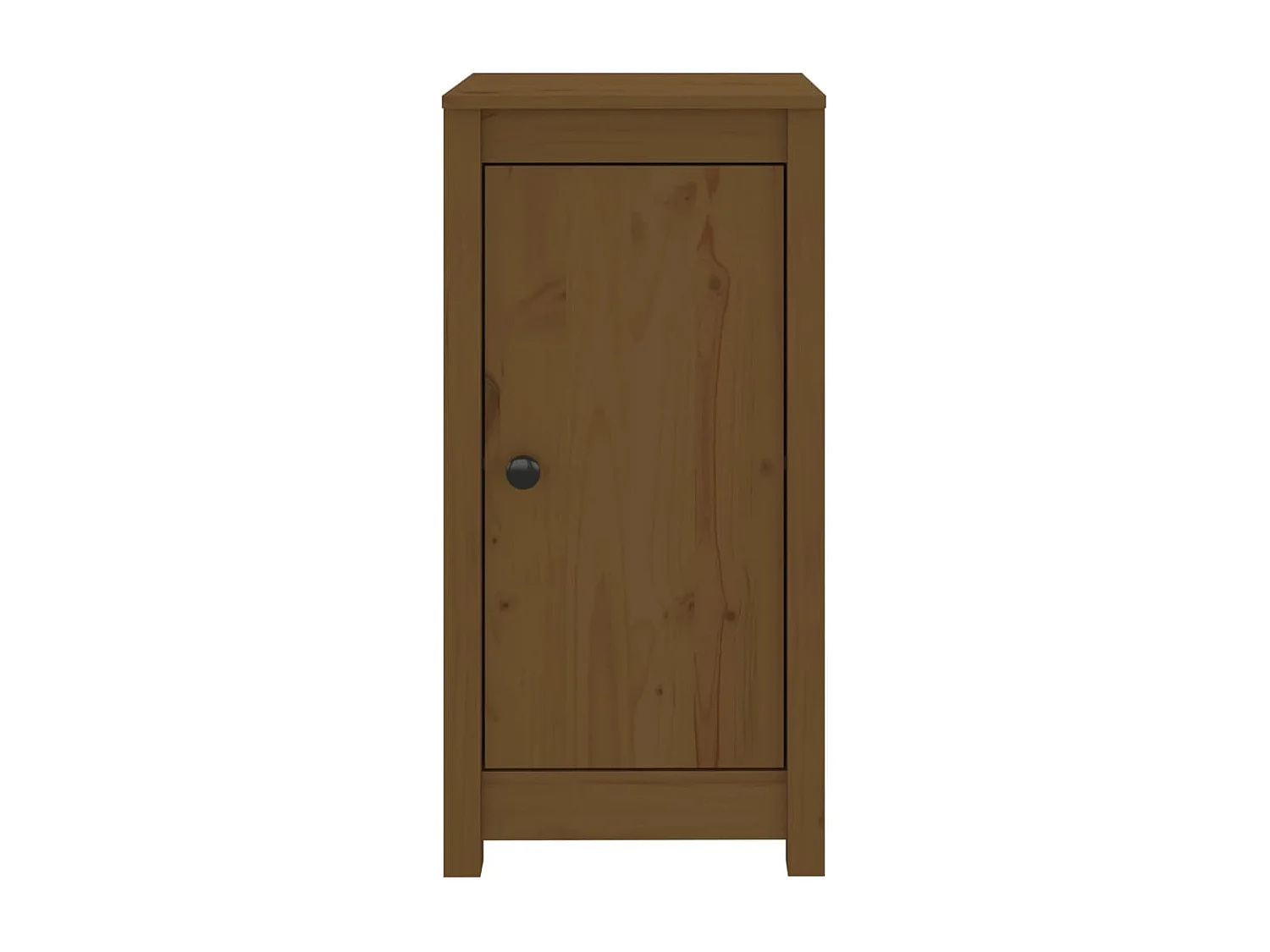 Buffets 2 pièces Marron miel 40x35x80 cm Bois massif de pin